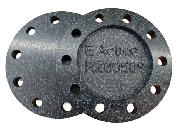 Radnabendeckel Mercedes E Actros für Achse HL6 , HL8 , Set 2 Stück