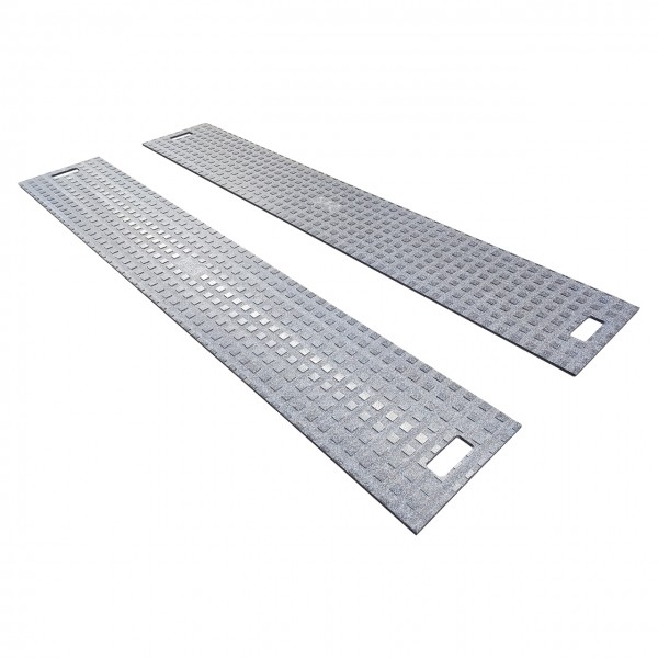 Fahrspurplatte 500 x 2000 x 15 mm Kastenstruktur