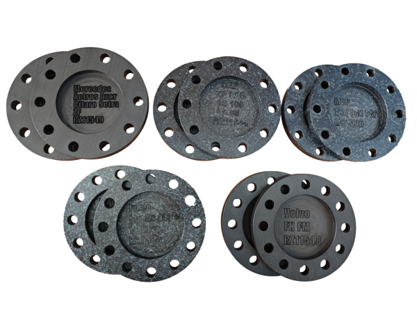 Radnabendeckel Set 10 teilig DAF,MAN,Mercedes,Iveco,Volvo