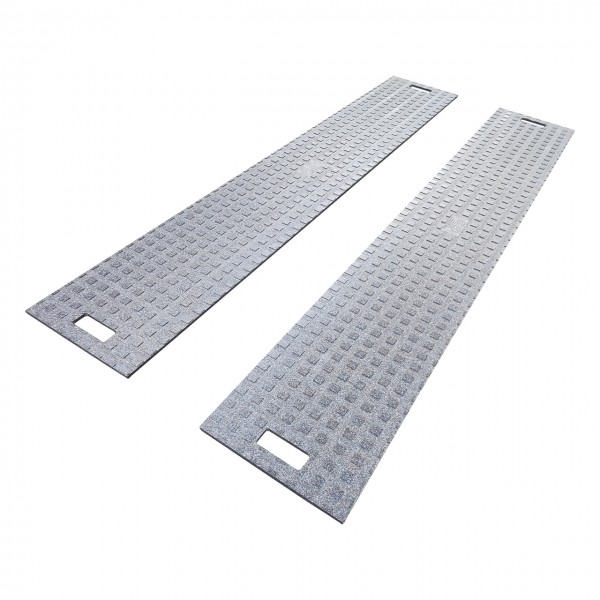 Fahrspurplatte 500 x 2000 x 15 mm Kastenstruktur