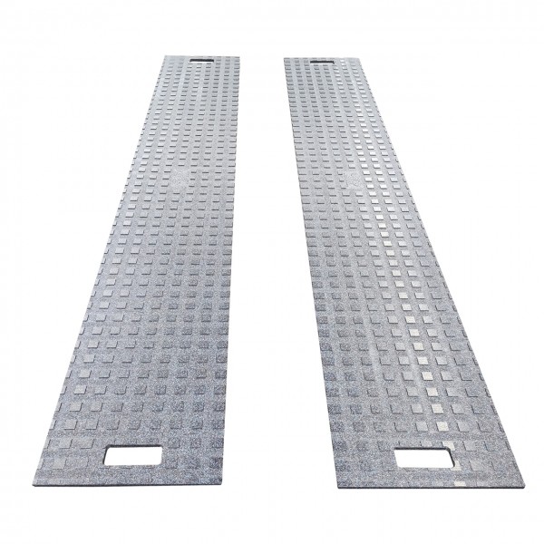 Fahrspurplatte 500 x 2000 x 15 mm Kastenstruktur