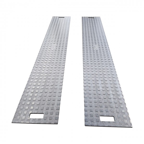 Fahrspurplatte 500 x 2000 x 15 mm Kastenstruktur